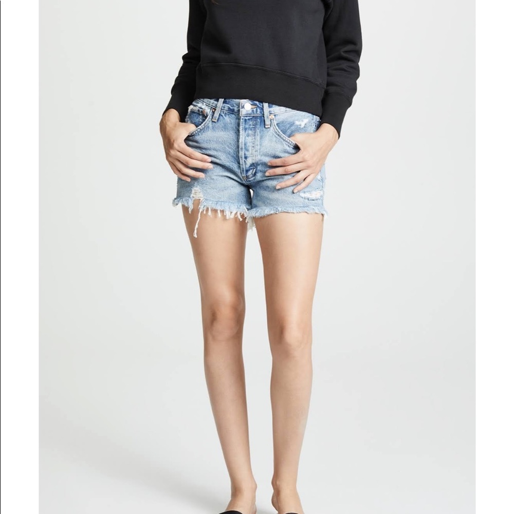 AGOLDE Parker Vintage Cut Off shorts 25 SWAPMEET